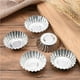 thumbnail image 3 of Cateissary Moldes para tartas de huevo, utensilios de cocina de fondo plano de aluminio antiadherente, forma de taza para hornear gruesa, molde Type7 NO7, 3 of 6