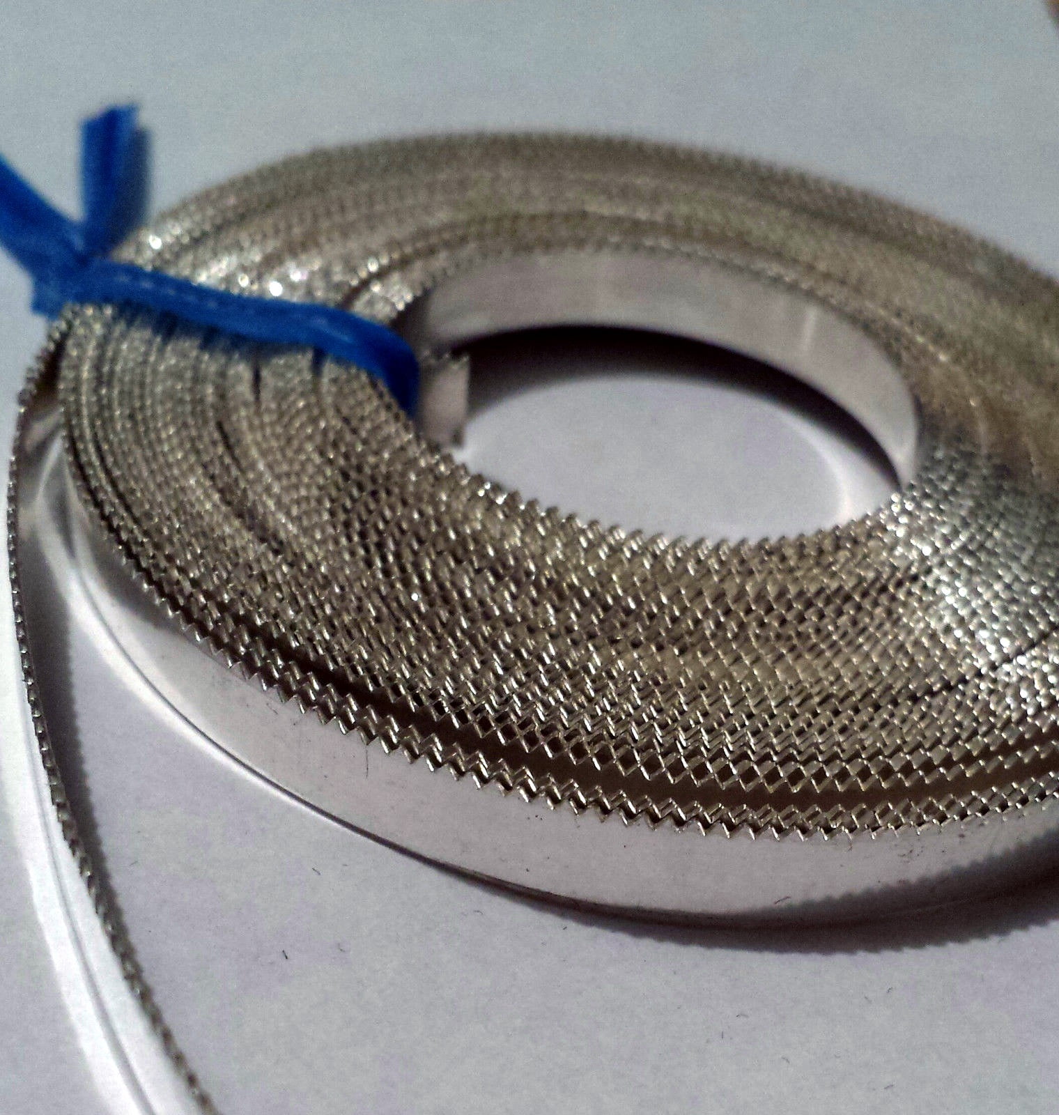 Adornville™ 925 Sterling Silver Serrated Bezel Wire 28 Gauge x 1/8" x 12 Inches 3.18mm x 0.33mm (.125" x .013") by EAM Jewelry Design & Supply, LLC