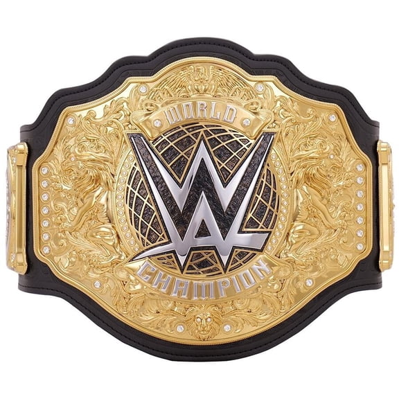 2023 World Heavyweight Championship Belt Replica - Adult Wrestling Title Belt, Adjustable Strap, 5mm Plates, 52" Strap