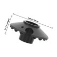thumbnail image 2 of HONMEET 10 Pcs Embouts de Remplacement pour Bâton pour Amateurs de Randonnée et de Plein Air avec Diamètre Résistant à l'Usure de 1.9 Po, 2 of 6