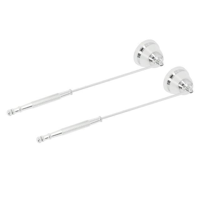 Candle Snuffer, 2PCS Candle Snuffer Extinguisher with Long Handle Candle Wick Snuffer Candle Accessory Wick Extinguishing Tool