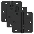 thumbnail image 1 of Schlage 1012 Pack Of Three 3.5" X 3.5" Plain Bearing 1/4" Radius Corner Mortise Hinges -, 1 of 2