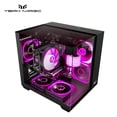 thumbnail image 4 of YEAH MAGIC Astral X1 Pro Gaming Desktop PC,AMD Ryzen 5 5500 (Up to 4.2 GHz) CPU, GeForce RTX 3050 6GB, 1TB NVME SSD, 16GB DDR4 RAM 3200MHz, 650W PSU, 5 ARGB Fans, Windows 11 , WIFI Gaming PC, 4 of 7