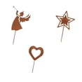 thumbnail image 1 of Estacas navideñas para jardín Colamx decoraciones para exteriores juego de 3 piezas estilo B, 1 of 8