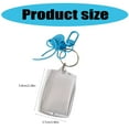 thumbnail image 3 of Modern Photo Card Organized Heart Shaped Keychain Functional Photocard Display Case Organized For Wallet Purse Storage, 3 of 8