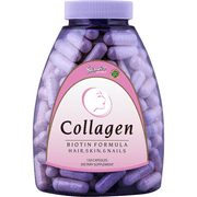 Sanar Naturals Collagen Pills with Biotin, Vitamin C -  Supports Hair Growth, Nail, Skin, Joints, Bone - Hydrolyzed Collagen for Women & Men, Collagen Biotin Supplement, 150 Capsules