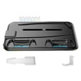 thumbnail image 2 of Soporte para ventilador enfriador de consola con soporte de cargador de luz RGB para PS VR2 PS5 (negro) Tmvgtek Para estrenar, 2 of 9