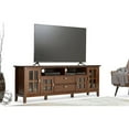 thumbnail image 5 of Allora Modern Wood TV Media Stand for TVs up to 72" in Russet Brown, 5 of 10