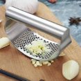 thumbnail image 4 of Garlic Press Mincer And Peeler And Cleaner Brush, 4 of 5