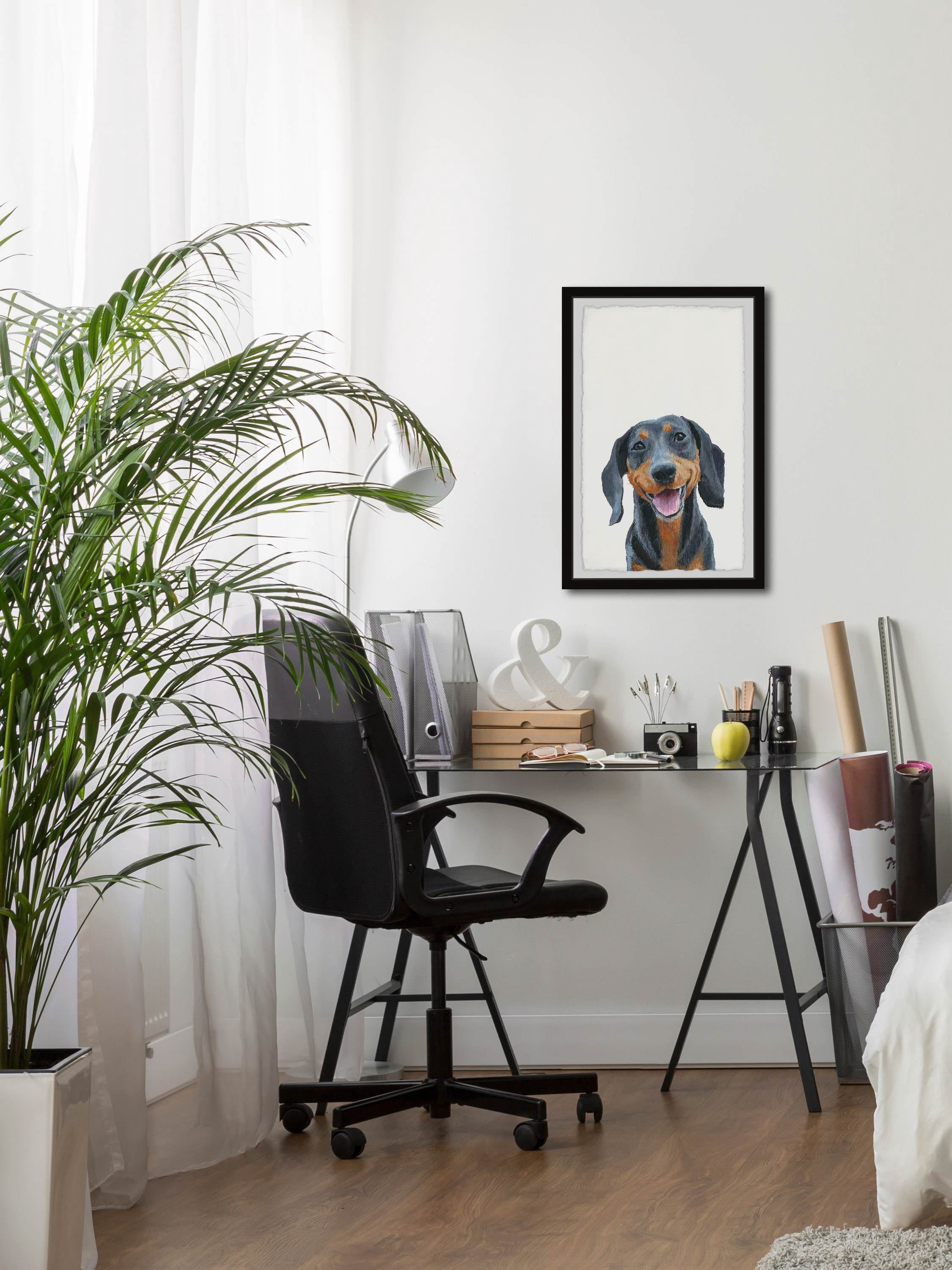 Marmont Hill "One Big Smile" Framed Painting Print