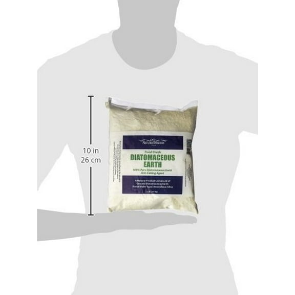 Natures Wisdom NW020 Food Grade Diatomaceous Earth 1-Pound