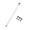 White, variant on Advanced Tilt Sensitive Pen For Multiple Touchscreens Devices Aluminum Alloy Body And Ergonomic Comfortable grip