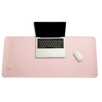 KALLORY Simple Pink Wrist Rest Mouse Pad with Non Slip Silicone for Smooth Operation