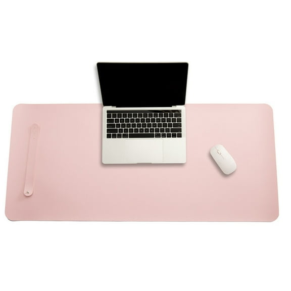 KALLORY Simple Pink Wrist Rest Mouse Pad with Non Slip Silicone for Smooth Operation