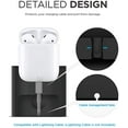 thumbnail image 6 of elago AirPods Stand [Black] - [Compatible with Apple AirPods 1 & 2][Charging Station][Long-Lasting][Cable Management] - for AirPods 1 & 2, 6 of 7