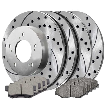 AutoShack Brake Kit Replacement for 2012-2016 Subaru Impreza 2.0L AWD