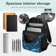 thumbnail image 6 of Binienty Galaxy Axolotl School Backpack for Girls Age 6-8 Large Capacity Lightweight Bookbag with Laptop Compartment Kids Day Pack Back to School Gifts for Children, 6 of 8