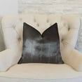 thumbnail image 2 of Plutus Tip Dyed Brown-Mink Handmade Throw Pillow, (20" x 36" King), 2 of 2