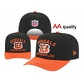 thumbnail image 1 of Men's New Era Black/Burgundy Washington Commanders 2025 NFL Draft A-Frame 9FIFTY Snapback Hat, 1 of 48