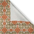 thumbnail image 4 of Ambesonne Moroccan Grommet Curtain Single Panel, Vintage Oriental Tile, 50"x60", Orange Maroon Emerald, 4 of 5