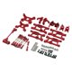 thumbnail image 1 of piezas de actualización de coche rc Piezas De Modificación De Nudillos De Dirección RC Para Wltoy144002 Rojo rojo Magideal piezas de actualización de coche rc, 1 of 7