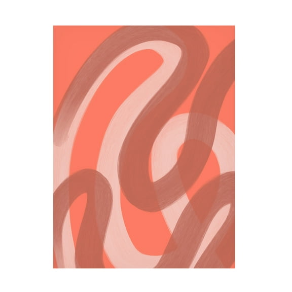 Trademark Fine Art Yopie Studio Coral V Canvas Wall Art