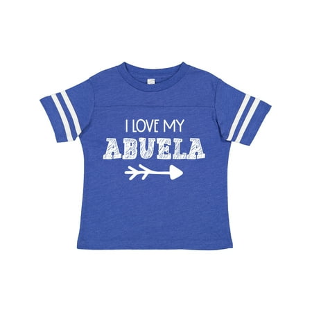 

Inktastic I Love My Abuela with Arrow Gift Toddler Boy or Toddler Girl T-Shirt