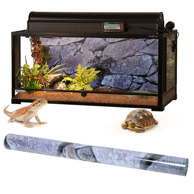 Herwey High-Definition Images Rock Stone Aquarium Sticker, Aquarium Sticker, For Aquarium Fish Tank