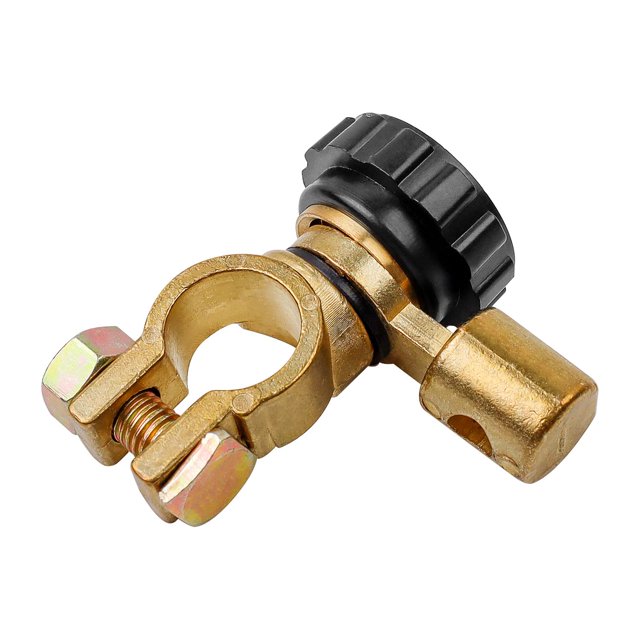 Interruptor de batería de aislamiento de 6 V/12 V Interruptor de batería automotriz - Interruptor de batería de aleación de zinc - Terminal de vehículo eléctrico, utilizado para conectores eléctricos automotrices de 15-17 mm ER