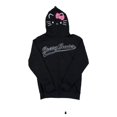 thumbnail image 3 of Ropa de mujer y2k con cremallera, Sudadera con capucha Harajuku Kawaii, ropa Retro de moda para mujer, sudadera de Hip Hop, Sudadera con capucha con estampado gótico, Tops informales, 3 of 3