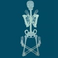 thumbnail image 1 of Bewildely Esqueleto luminoso de Halloween de 32/90/150cm, accesorio de terror para exteriores, decoración de fiesta de pared, simulación de humanos, Decoración Esqueleto Hombre 150cm Bewildely HA007426-03B, 1 of 6