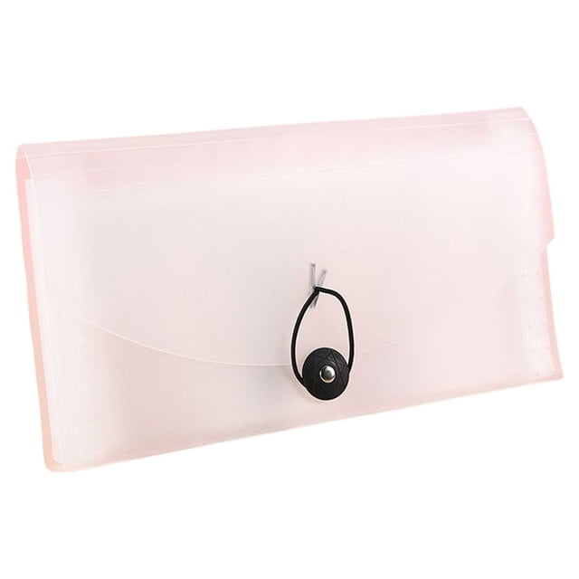 Carpeta de archivos Injueey organizadora de documentos transparente