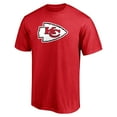 thumbnail image 2 of Men's Fanatics Patrick Mahomes Red Kansas City Chiefs  Icon Player Name & Number T-Shirt, 2 of 3