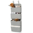 thumbnail image 5 of Delta Children 4-Pocket Hanging Wall Organizer, Dove Grey, 5 of 9