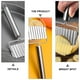 thumbnail image 5 of 3 unids, cuchillos de patata ondulados de acero inoxidable, agujero ondulado, papas fritas, cortadores de papas fritas, 5 of 5