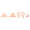 thumbnail image 3 of Durable Dent Pulling Rings, Iron Copper Plating Dent Puller Rings, For Automotive Sheet Metal Welding Repairing Welding Repair Tool Set, 3 of 8
