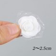 thumbnail image 2 of (Blanco - 2,5 cm) 200 capullos de rosas artificiales de espuma de PE, flores artificiales para decoración de bodas en casa y fiestas., 2 of 5