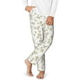 thumbnail image 2 of Susaid Vintage Stylized White Color Print Soft Teen Sleep Pants, Long Pajama Bottoms with Two Pockets and Elastic Waist, Designed for Ages 5-16-Small, 2 of 6