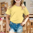 thumbnail image 4 of aDJFDGT T-Shirts Chat Enfants Saison Scolaire Rentrée Scolaire Imprimé Décontracté Manches Courtes Haut T-Shirt, 4 of 7