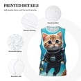thumbnail image 3 of Sikiie Underwater Diving Cat Basketball Jersey Reversible Men's Mesh Athletic Sports Shirts Training Practice S-4XLSmall, 3 of 6