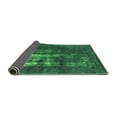 thumbnail image 2 of Ahgly Company Indoor Square Oriental Green Industrial Area Rugs, 6' Square, 2 of 4