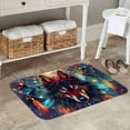 thumbnail image 6 of Non Slip Door Mat, Mystic Wolf Dreamcatcher Fast Drying Bath Tub Mats, Absorbent Bathroom Rugs Entrance Welcome Mat, Bath MatS for Tub, Floor, Home, Kitchen, Hotel,16x24in, 6 of 7