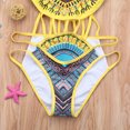 thumbnail image 5 of ITFABS Women Bathing Suit, Bohemia Pattern One-Piece Double Layers Bikini, 5 of 5