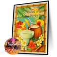 thumbnail image 2 of Diamante pintura 5D DIY taladro redondo completo verano reunión decoración arte artesanía FLhrweasw Nuevo, 2 of 9
