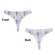 thumbnail image 2 of Fotbe Bouquet and Lavender Flowers Tanga Sin Costuras para Mujer con Estampado – Panties Invisibles, Transpirables y Cómodos para Uso Diario-3X-Large, 2 of 5