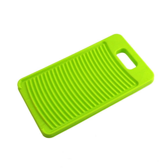 EeaseMX Tabla de lavar de plástico antideslizante para lavar el hogar Tabla de fregar para lavar la ropa creativa Tabla de lavar para el hogar (verde)
