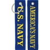 US Navy America's Navy Keychain/Luggage Tag