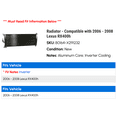 thumbnail image 2 of Radiator - Compatible with 2006 - 2008 RX400h 2007, 2 of 2