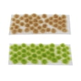 thumbnail image 1 of 2x 1:48 Mechones estáticos de césped modelo Mechones de terreno para crear una militar de 5 mm Zulema Tufts de hierba estática, 1 of 8
