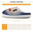 thumbnail image 2 of Cuphead Mugman Kid's Cotton Slippers Winter Warm Soft Plush Slippers with Rubber Sole Non-Slip Indoor Outdoor Slip on Shoes Fluffy House Slippers For Boys Girls Teen, 2 of 8